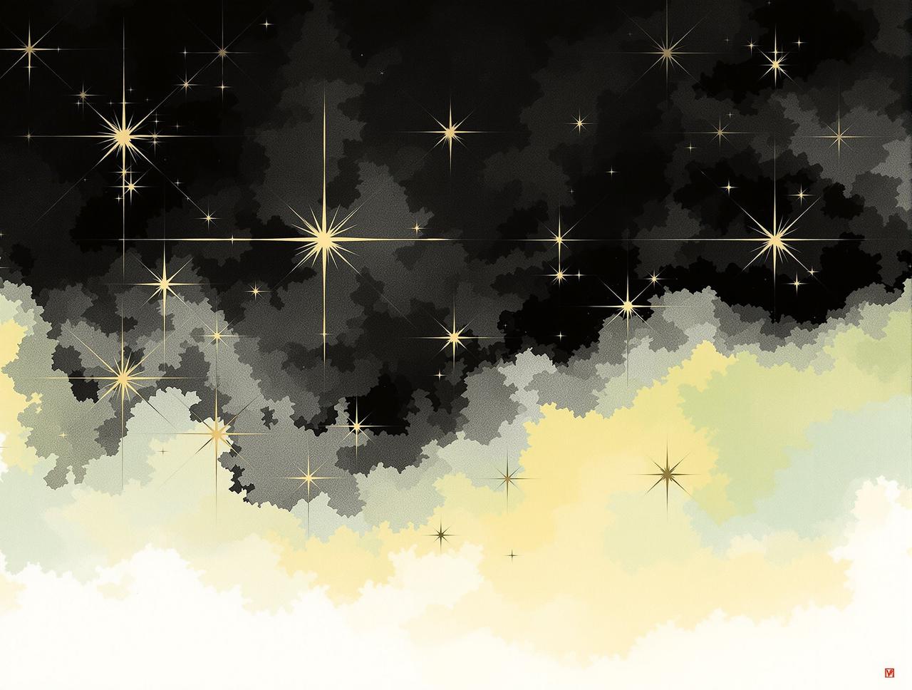 墨韵星图·东方几何